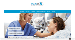 Desktop Screenshot of medilox.de